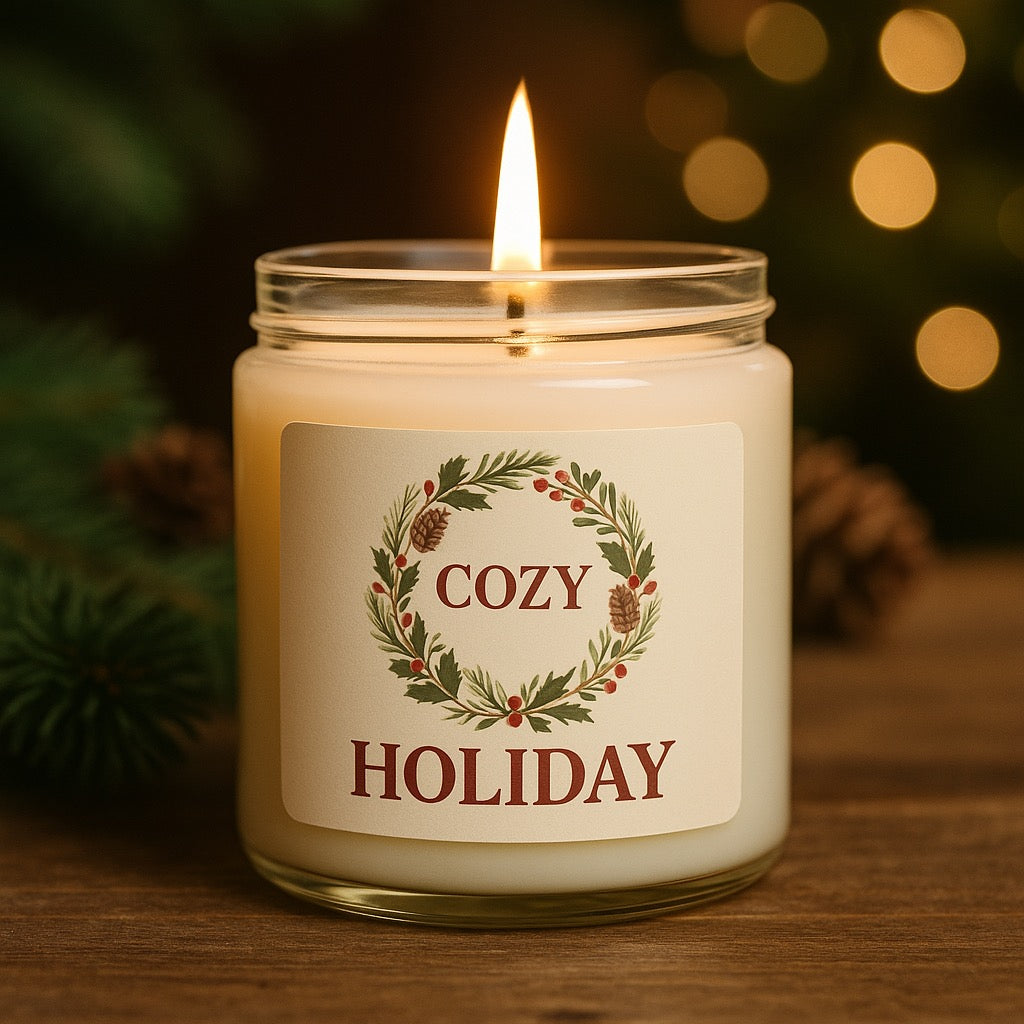 Cozy Christmas Candle