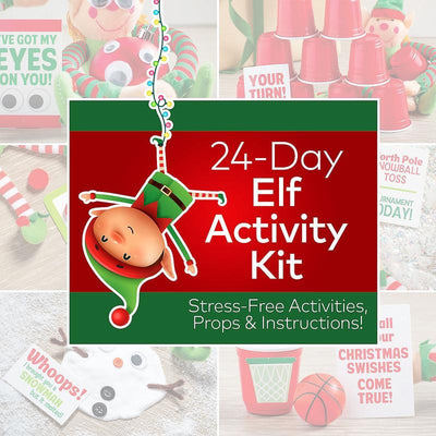 24 Day Christmas Elf Activity Kit